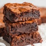 3 Ingredient Nutella Brownies Recipe