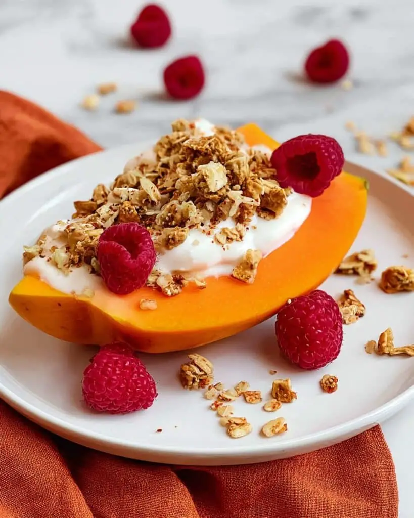 Papaya Yogurt Boats Recipe
