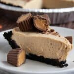 No-Bake Reese's Peanut Butter Cup Pie Recipe