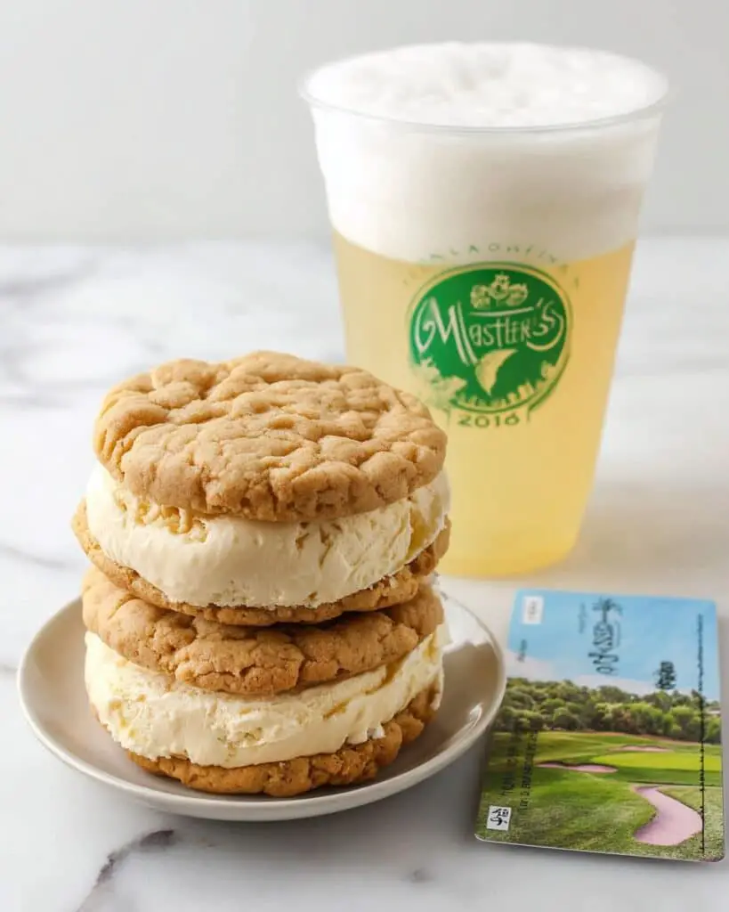 Masters Peach Ice Cream Sandwich Recipe