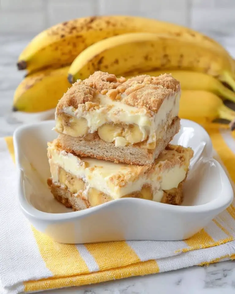 Layered Banana Pudding Brownies Recipe