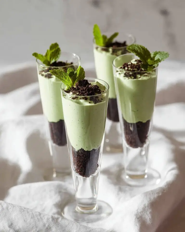 Grasshopper Mint Parfait Recipe