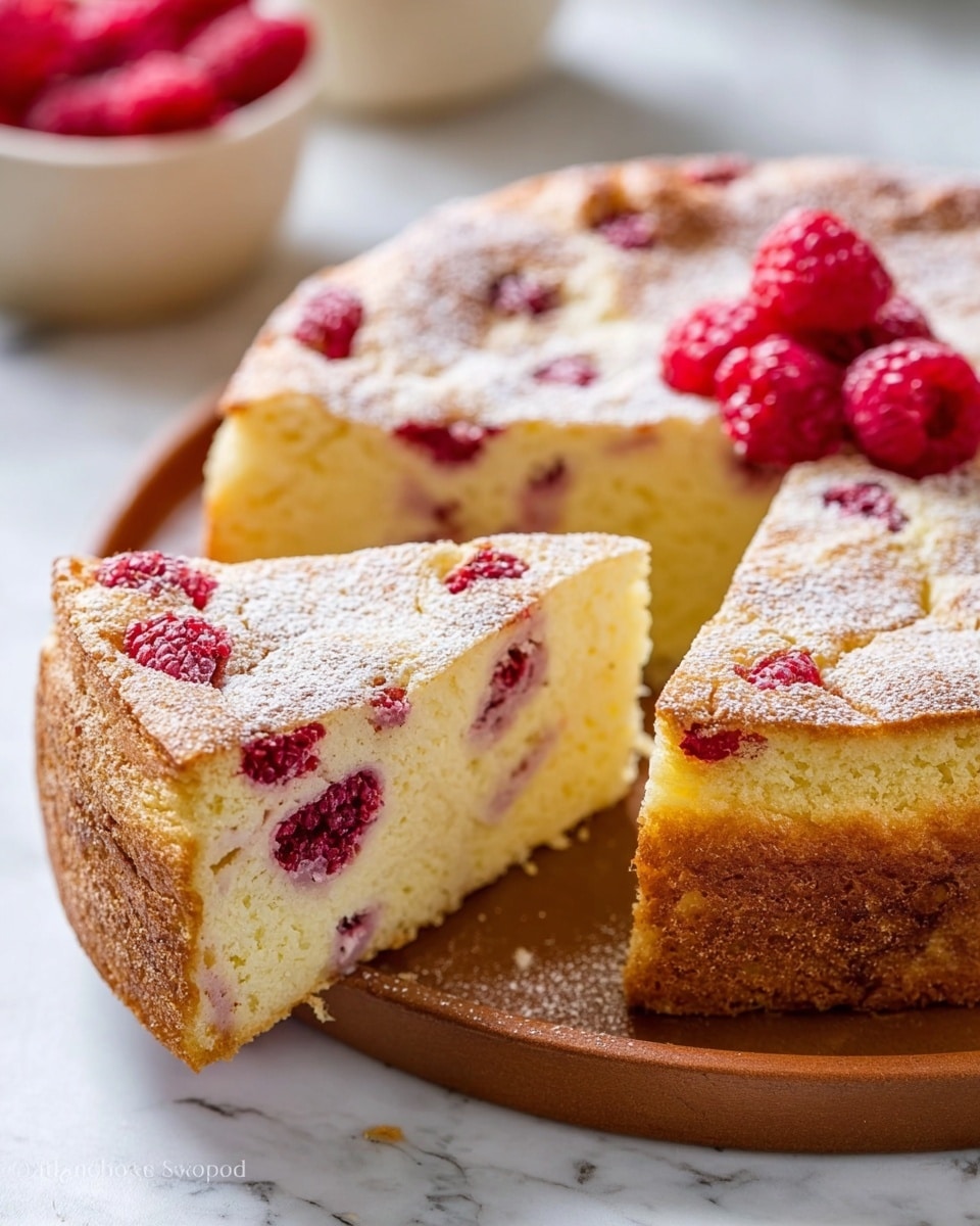 Raspberry Ricotta Breakfast Cake Recipe