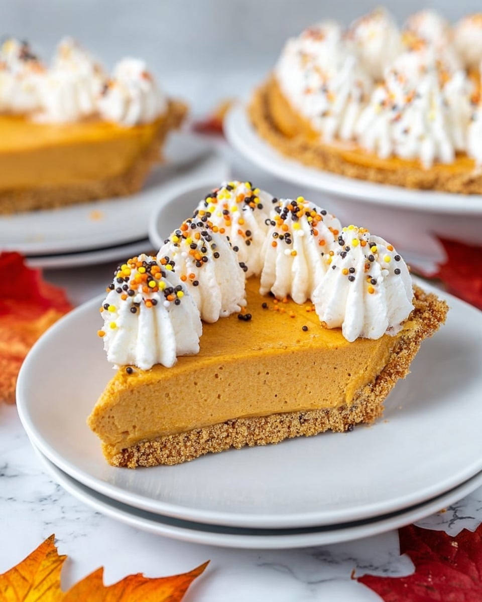 Creamy No-Bake Pumpkin Pie Recipe