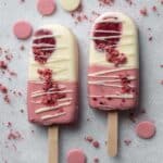 Raspberry Ruby Ice Cream Bar Recipe