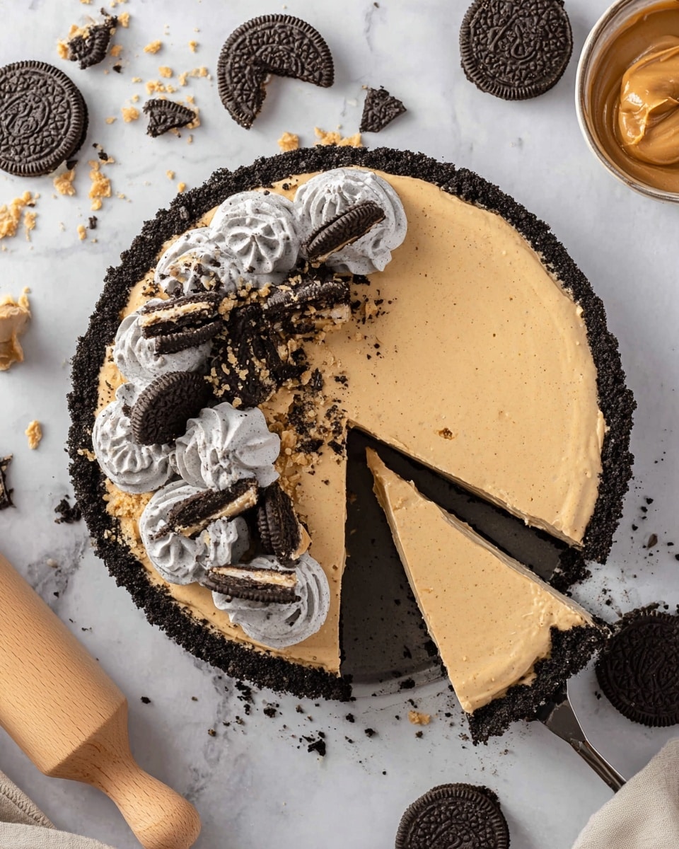 No Bake Peanut Butter Pie Recipe