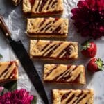 Frosted Soft Strawberry Cinnamon Bars Recipe