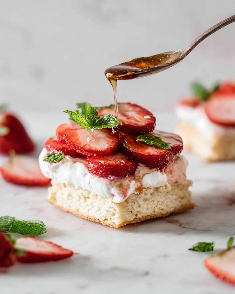 Strawberry Bourbon Shortcakes Recipe