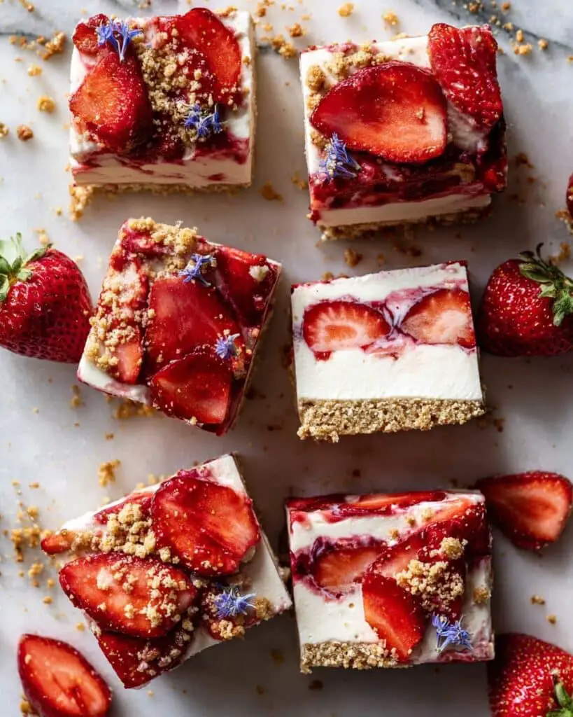 Strawberry Pretzel Ice Cream Cake Recipe