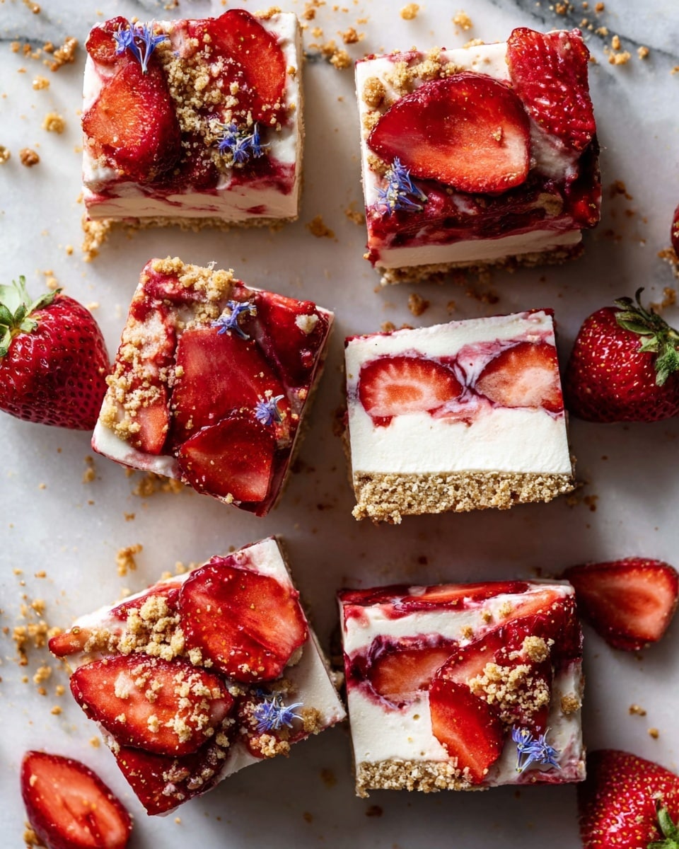 Strawberry Pretzel Ice Cream Cake Recipe