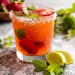 Strawberry Ginger Mojito Recipe