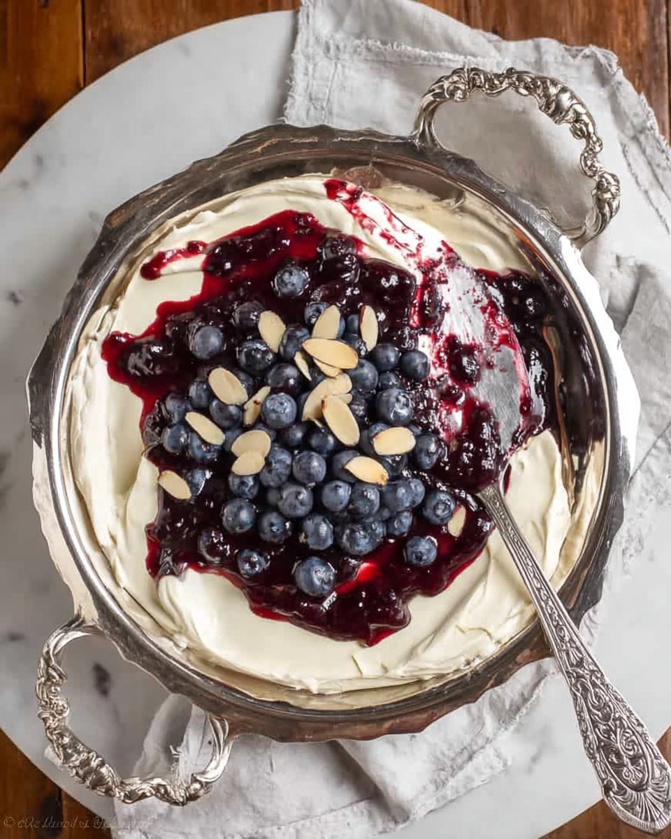 Tropical Blueberry Pavlova Recipe