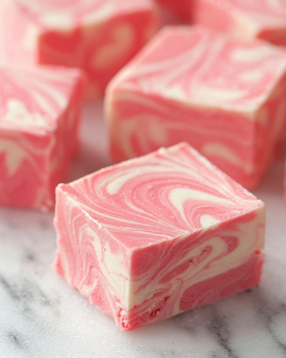 Strawberry Fudge with Marshmallow Fluff Recipe