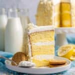 Italian Lemon Mascarpone Cake Recipe