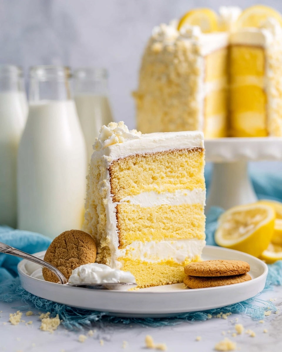Italian Lemon Mascarpone Cake Recipe