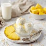 Coconut Pineapple Frozen Yogurt Recipe