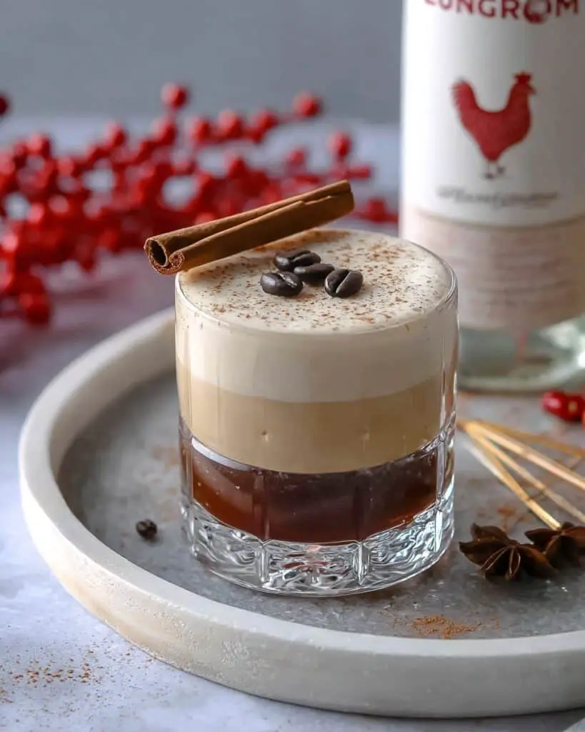 Holiday Eggnog White Russian Recipe