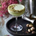 White Chocolate Pistachio Martini Recipe