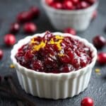 Vanilla Cranberry Compote Recipe