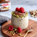 Nutella Overnight Oats Recipe