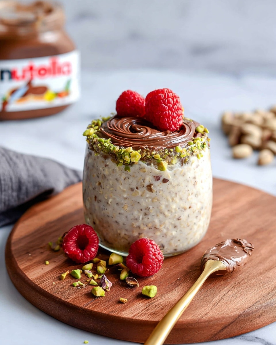 Nutella Overnight Oats Recipe