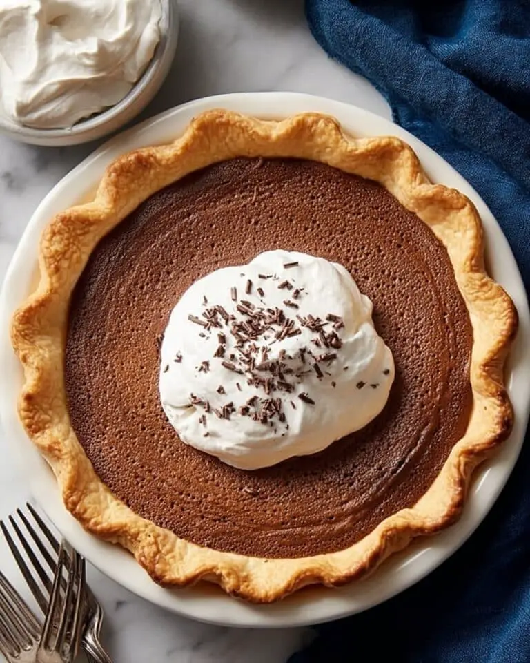 Chocolate Chess Pie Recipe