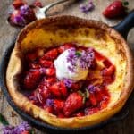 Hot Strawberry Jam Dutch Baby Recipe