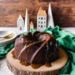 Chocolate Mayonnaise Cake with Salted Caramel Recipe
