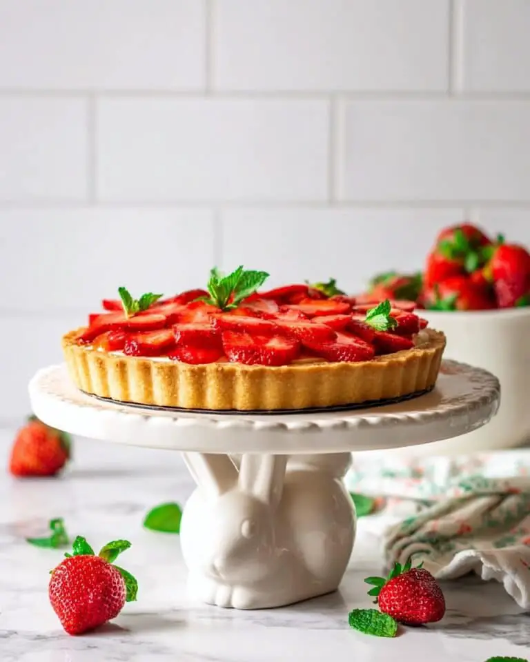 Strawberry Custard Tart Recipe