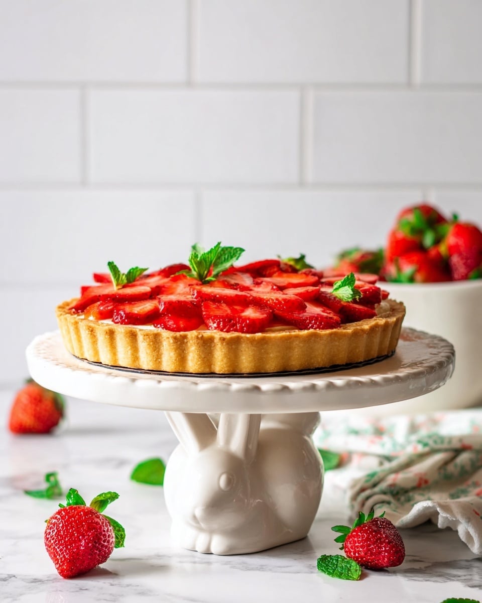 Strawberry Custard Tart Recipe