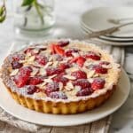 Easy Strawberry Almond Cake Recipe
