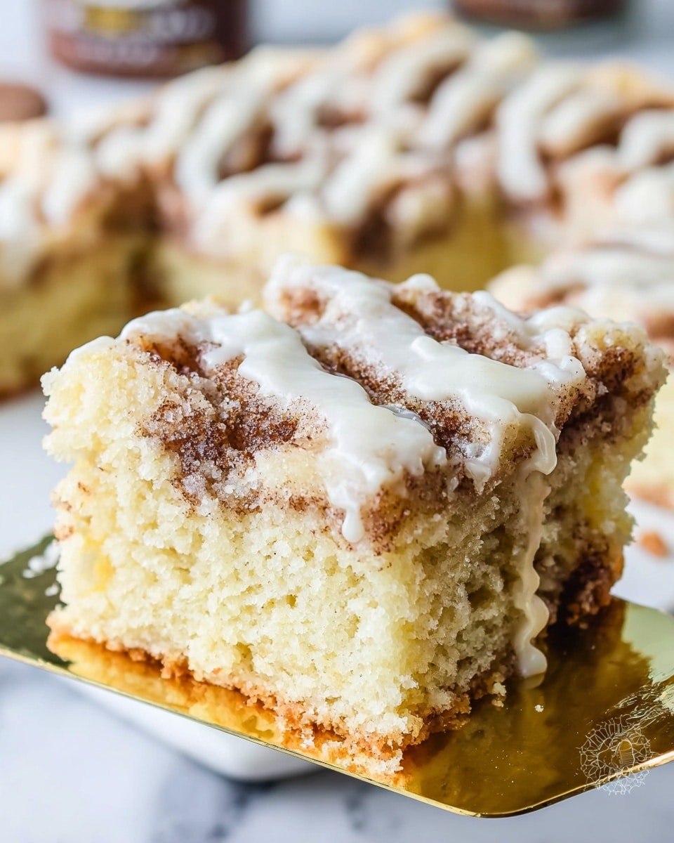 Cinnamon Swirl Ice Cream Cake Recipe