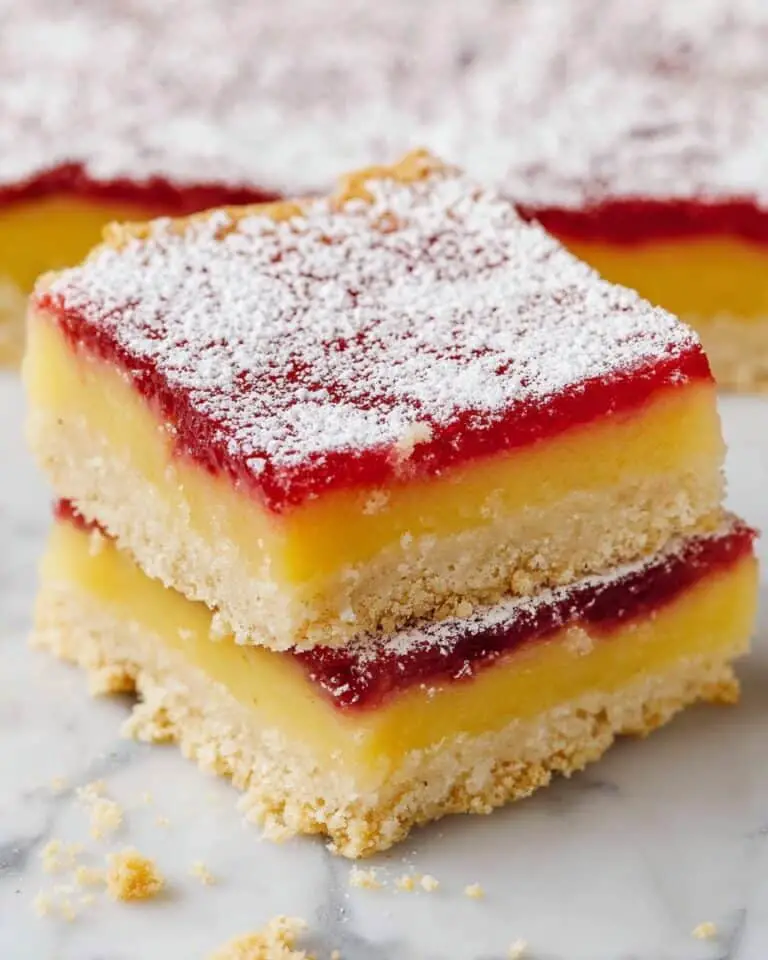 Cranberry Lemon Bars Recipe
