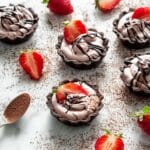 Dark Chocolate Strawberry Tarts Recipe