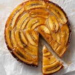 Caramelized Banana Upside Down Cake Recipe