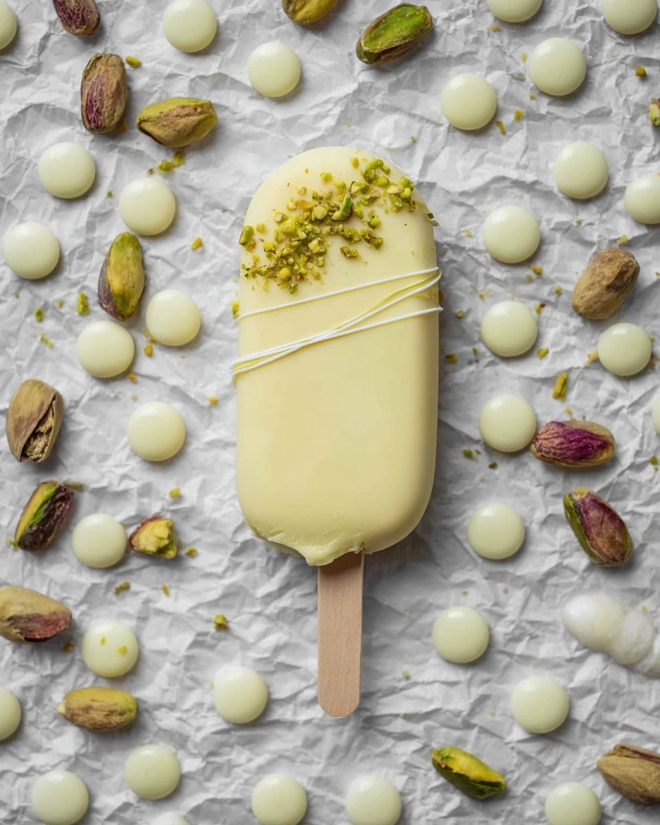 Pistachio Ice Cream Bar Recipe