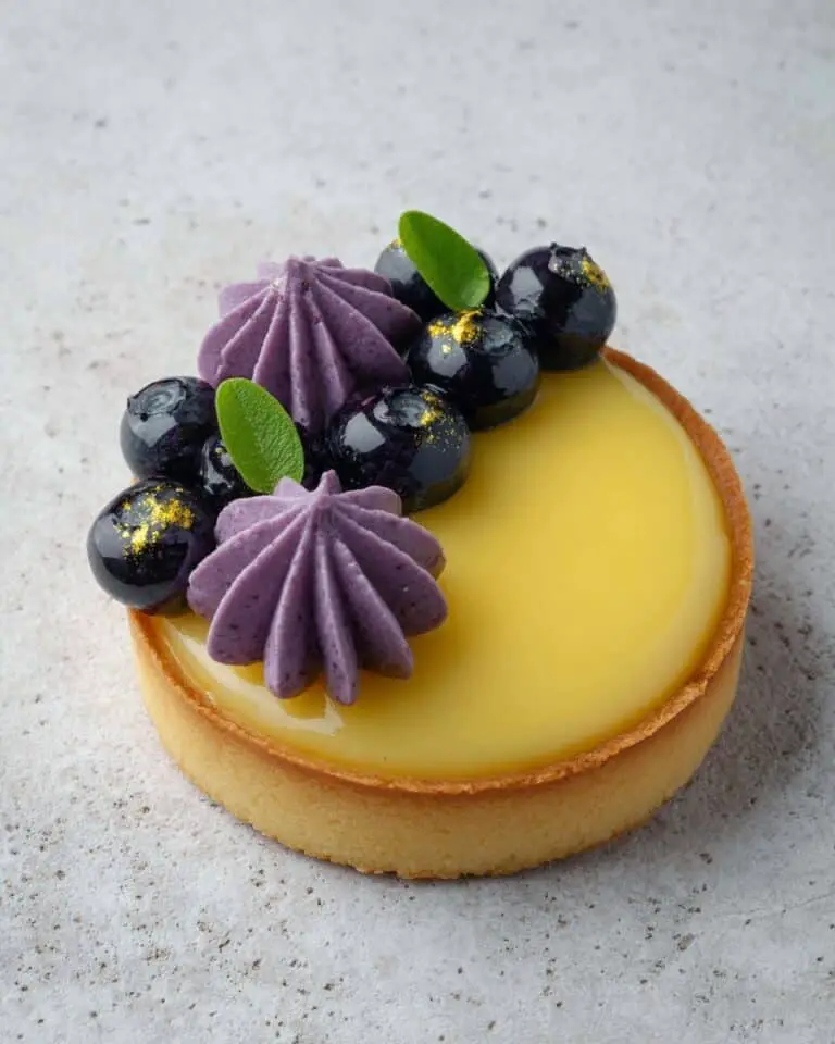 Lemon Blueberry Tart Recipe