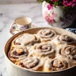 Blueberry Cinnamon Rolls with Maple Icing Recipe