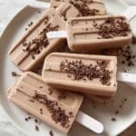 Chocolate Coconut Protein Fudgesicles Recipe
