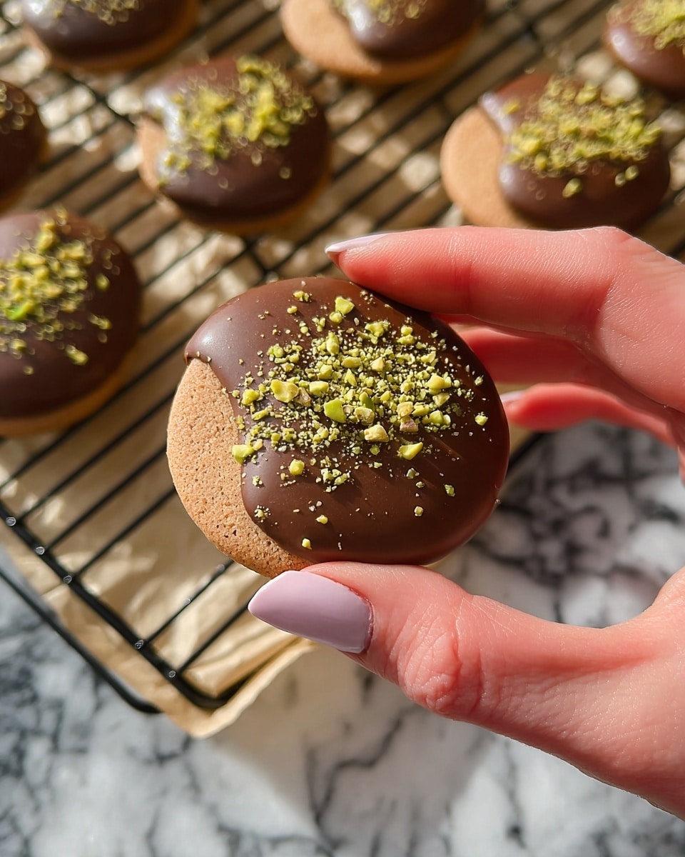 Honey Spiced Chocolate Drizzle Cookies Recipe