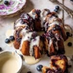 Easy Blueberry Monkey Bread Recipe