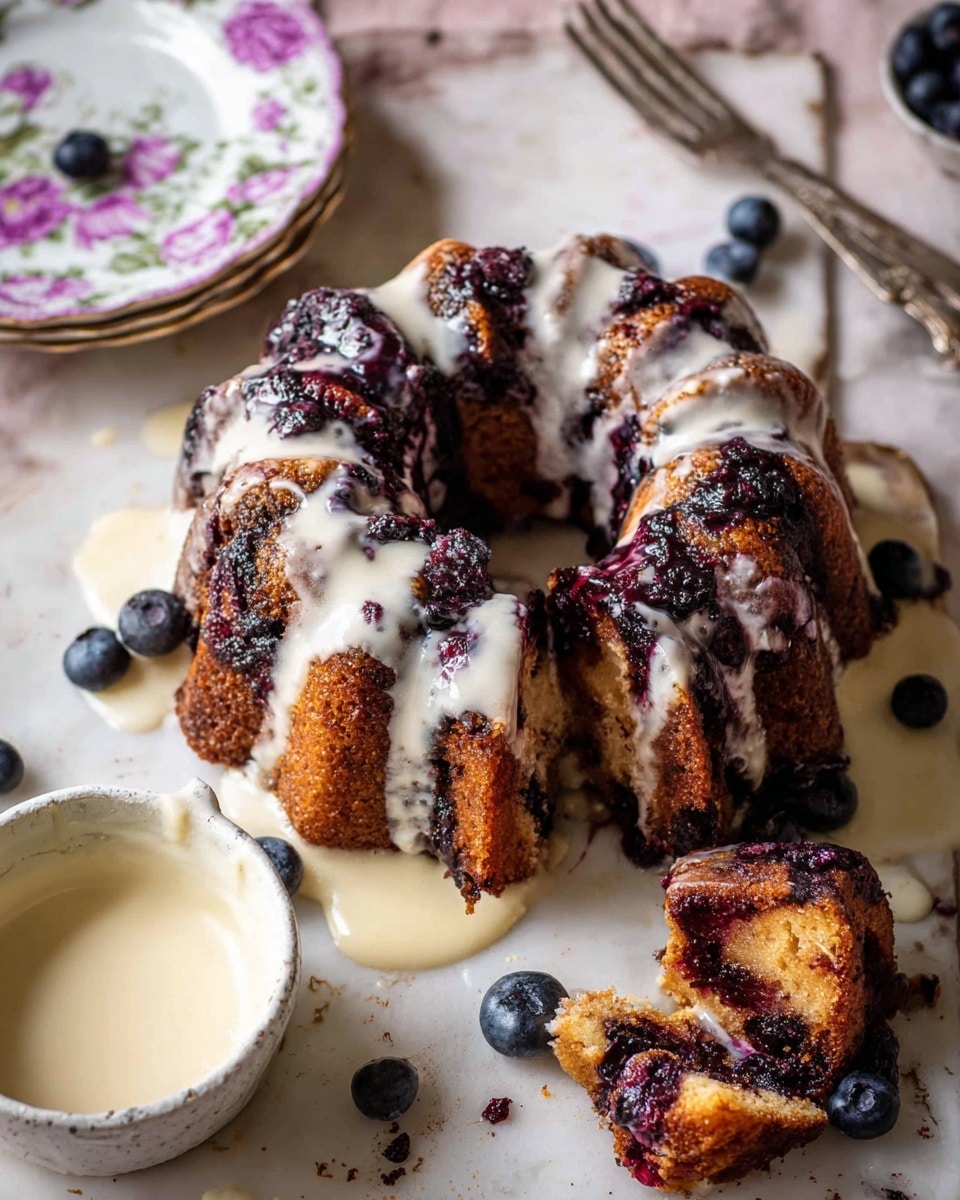 Easy Blueberry Monkey Bread Recipe