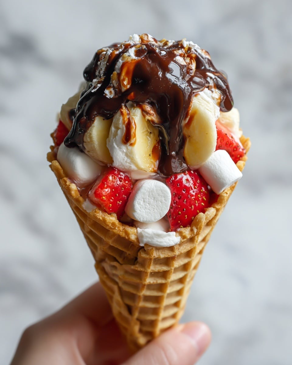 Campfire Cones Recipe