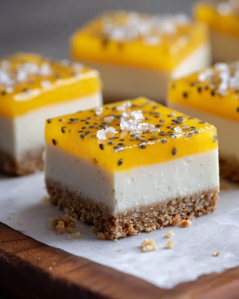 Passionfruit Slice Recipe
