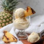 Grilled Pineapple Ice Cream Recipe