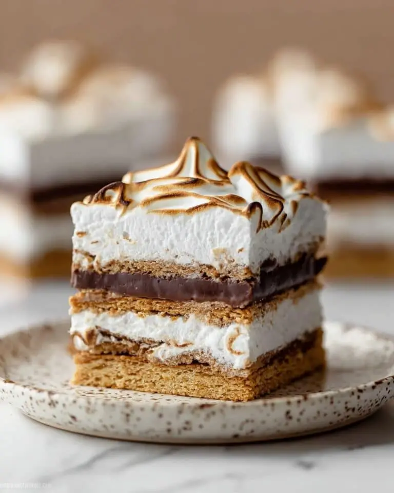 No Bake S’mores Cake Recipe