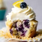 Lemon Blueberry Cupcakes Recipe