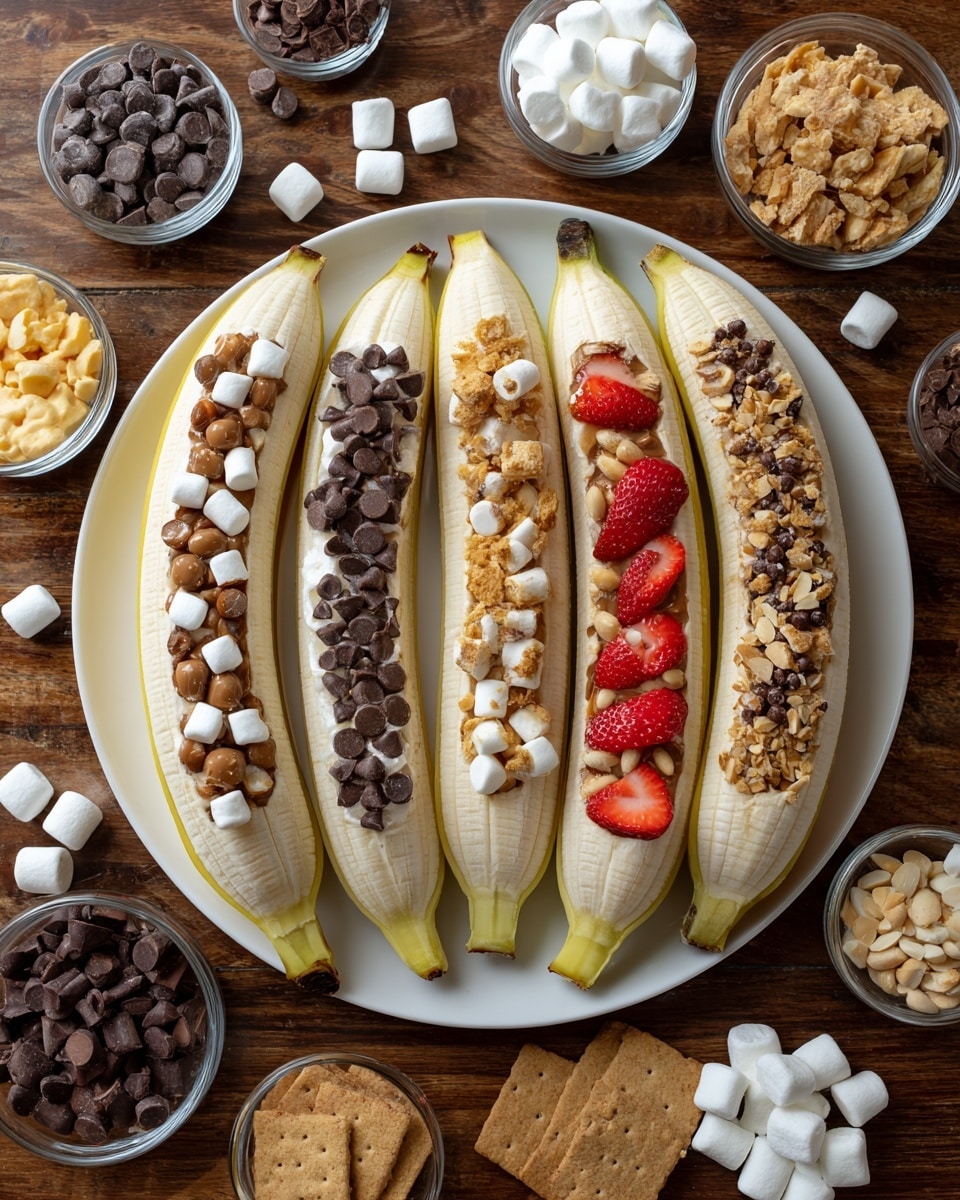 Campfire Banana Boats Dessert Recipe