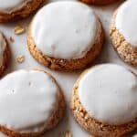 Iced Oatmeal Cookies Recipe
