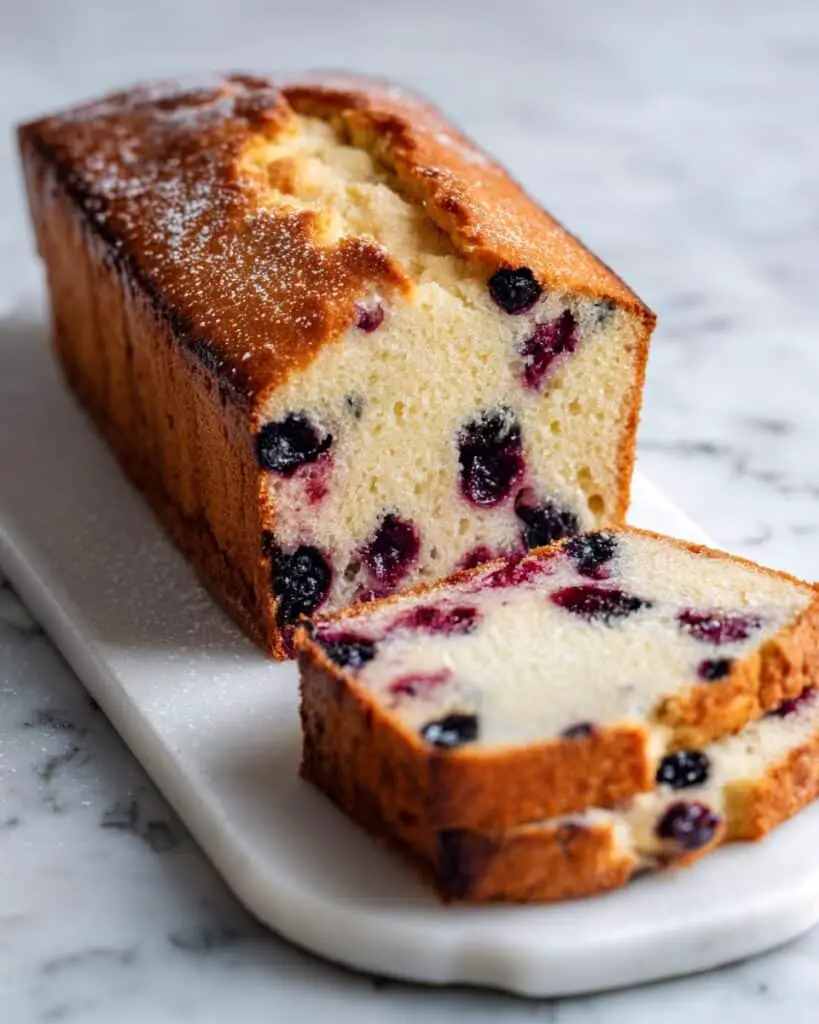 Easy Blackberry Pound Cake Recipe